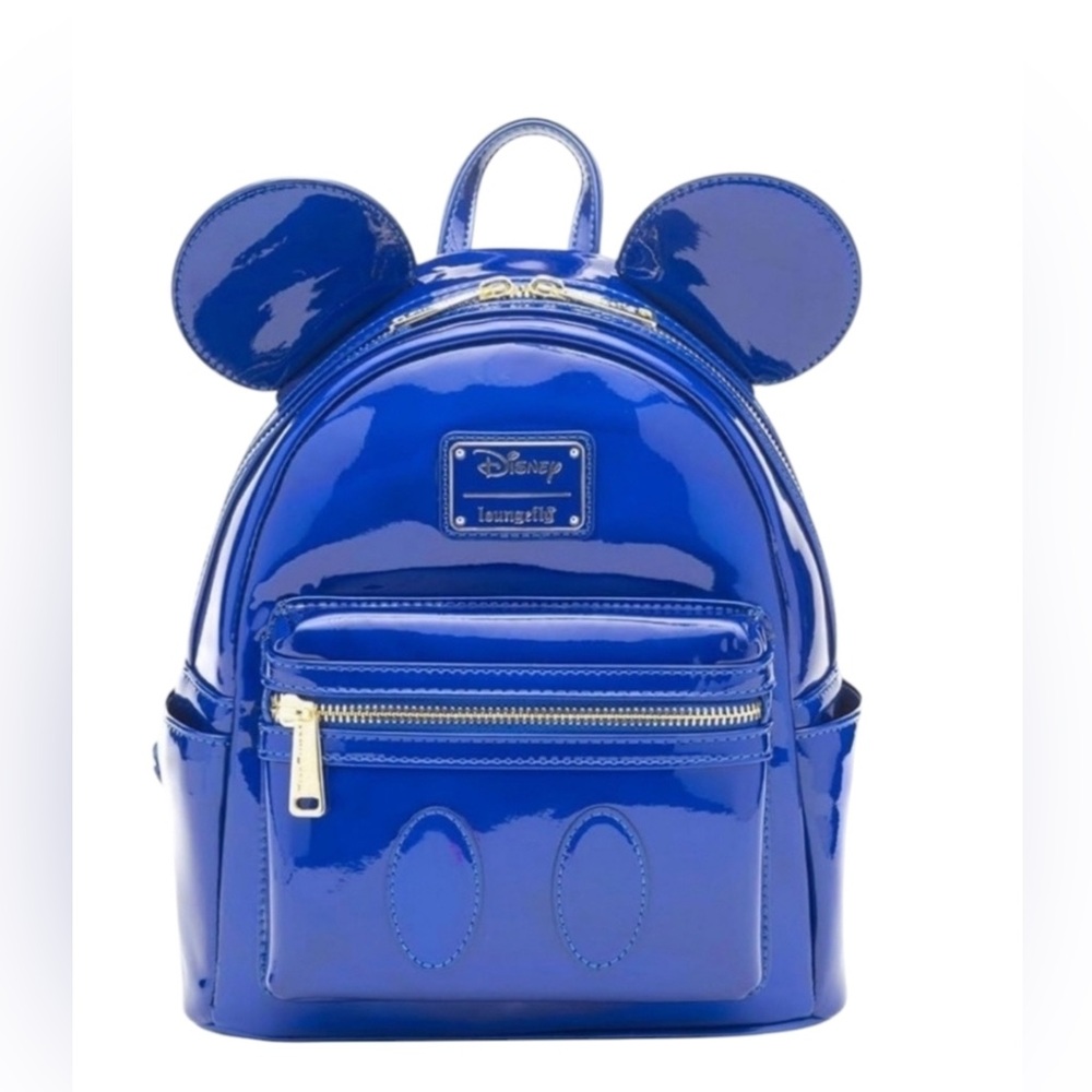 Loungefly Disney Mickey Blue Backpack NWT